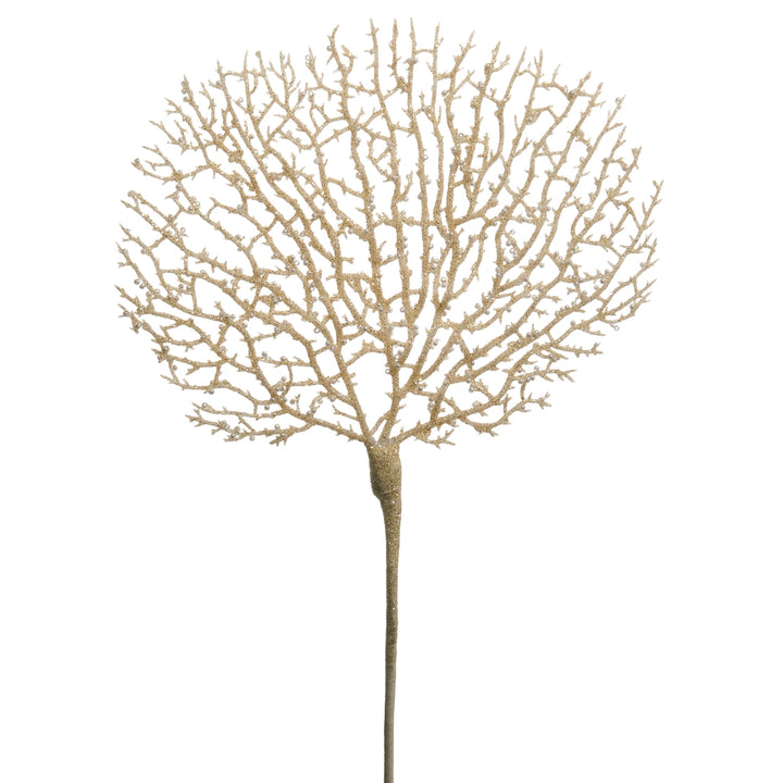 Glittered Coral Pick