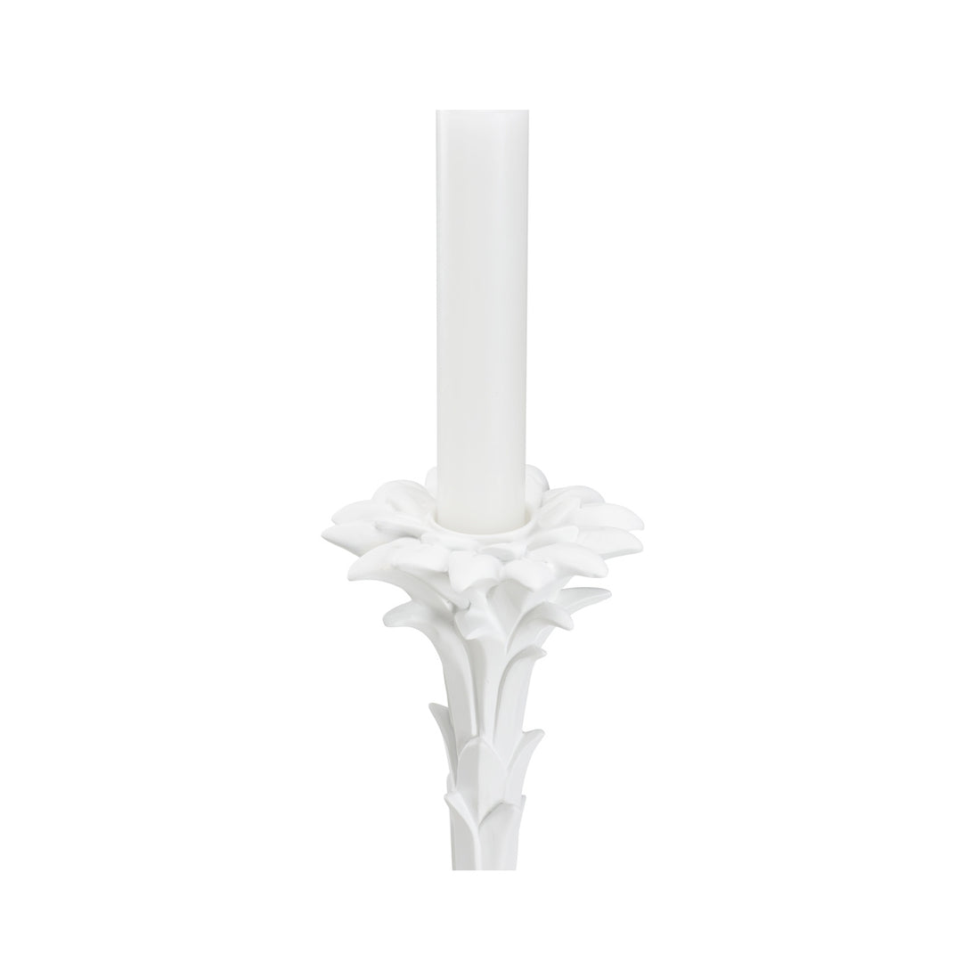 Rococo Palm Candlesticks-Pair