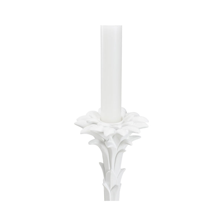Rococo Palm Candlesticks-Pair