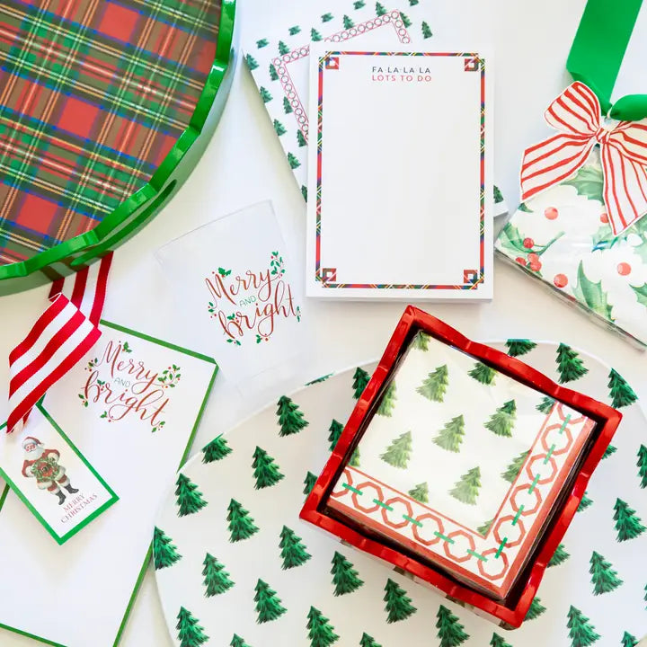 Christmas Tree Farm Cocktail Napkin