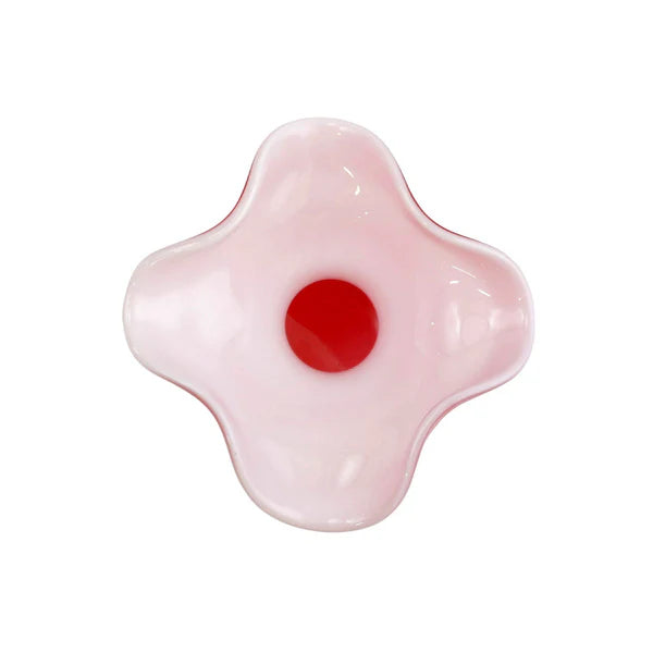 Red Hibiscus Bud Vase