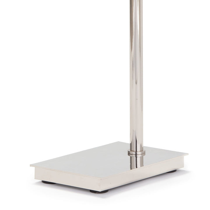 Adjustable Polished Nickel Floor Lamp