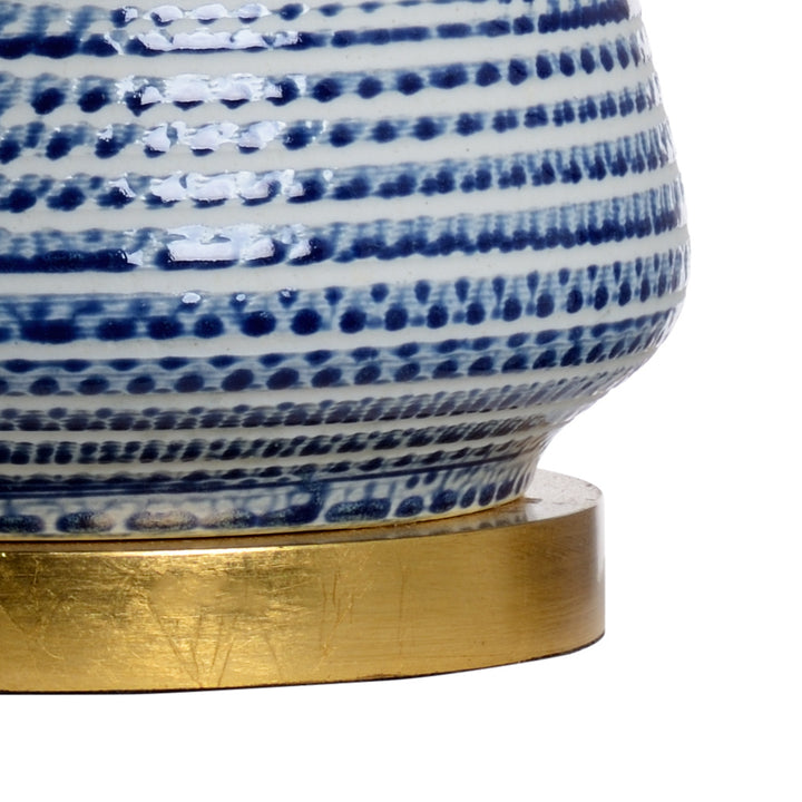 Blue Beehive Lamp