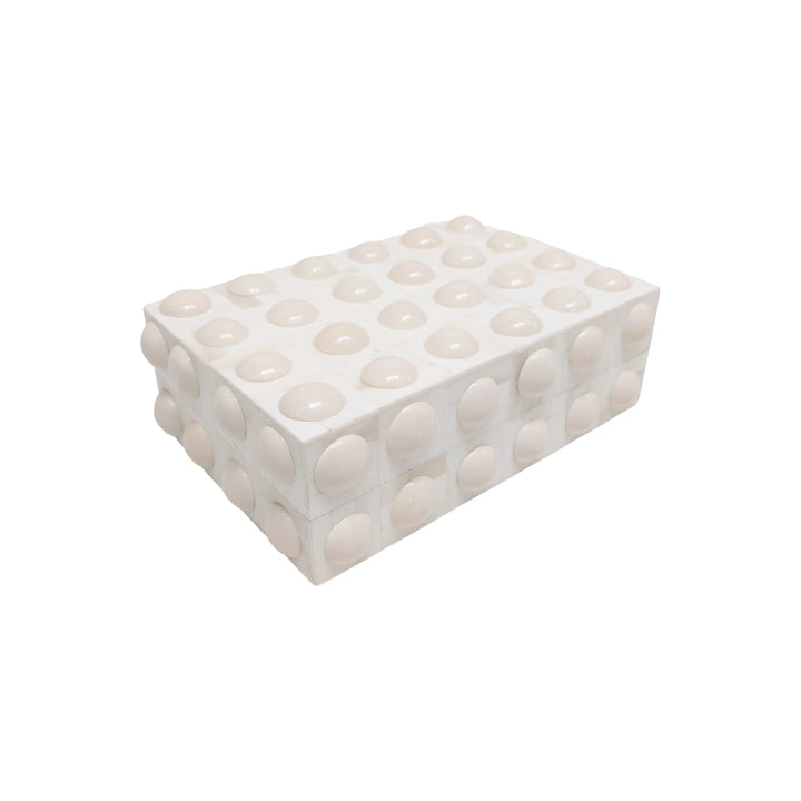 White Button Box