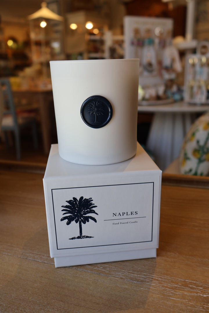 Navy Palm Naples Candles 9oz