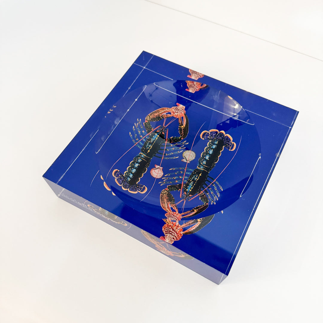 Blue Lobster Candy Dish
