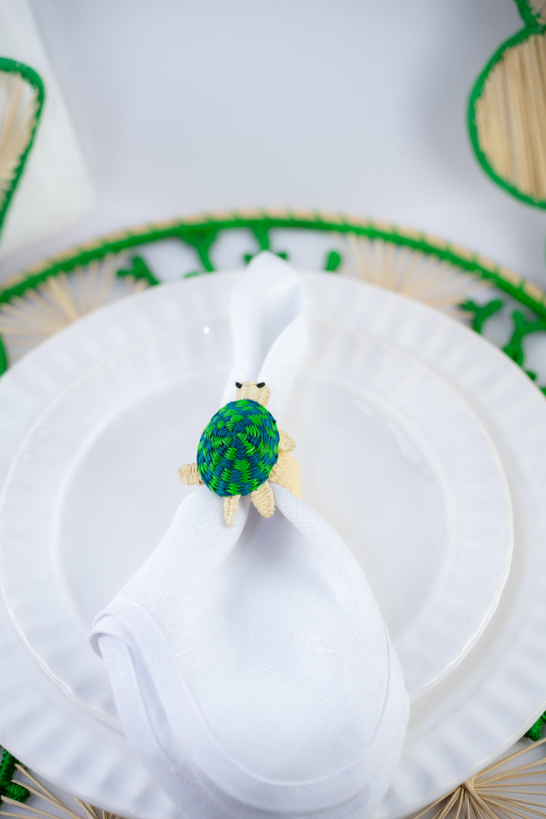 Tortuga Napkin Ring-Set of 4