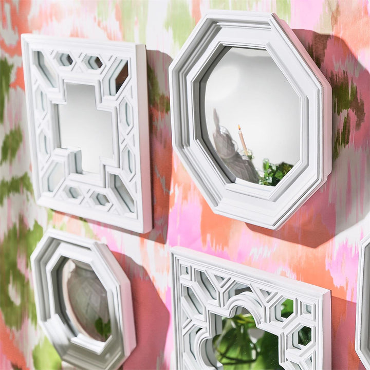 Geometric Design Mirrors-Asst
