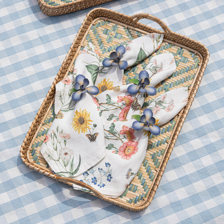 Villa Seville 21" Tray Chambray