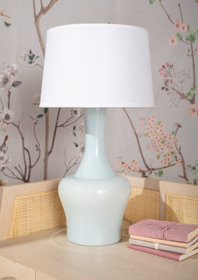 Ceramic Lamp-Misty Blue