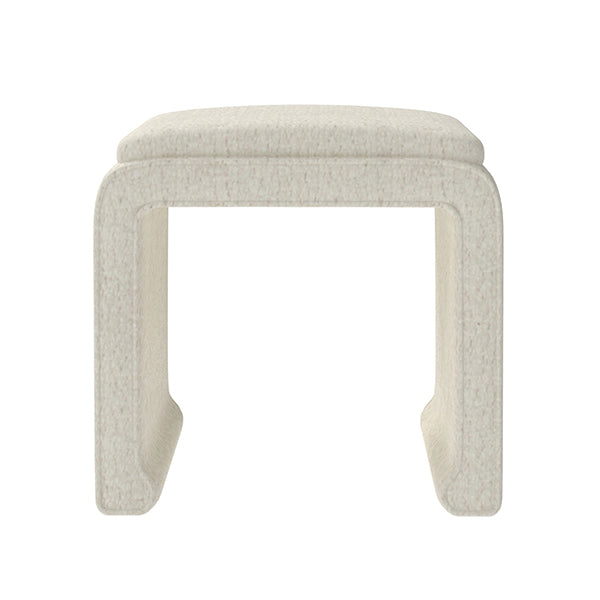 Ming Style Stool Upholstered in Scarsdale BL