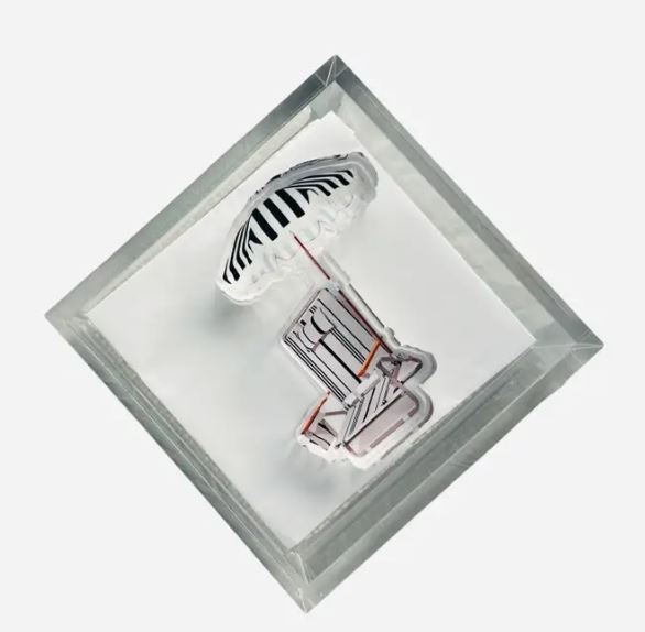 Beach Chair Acrylic Napkin Weight