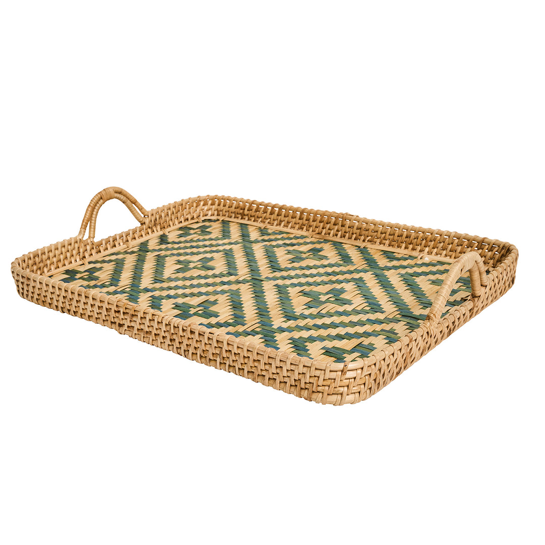 Villa Seville 18" Tray Chambray