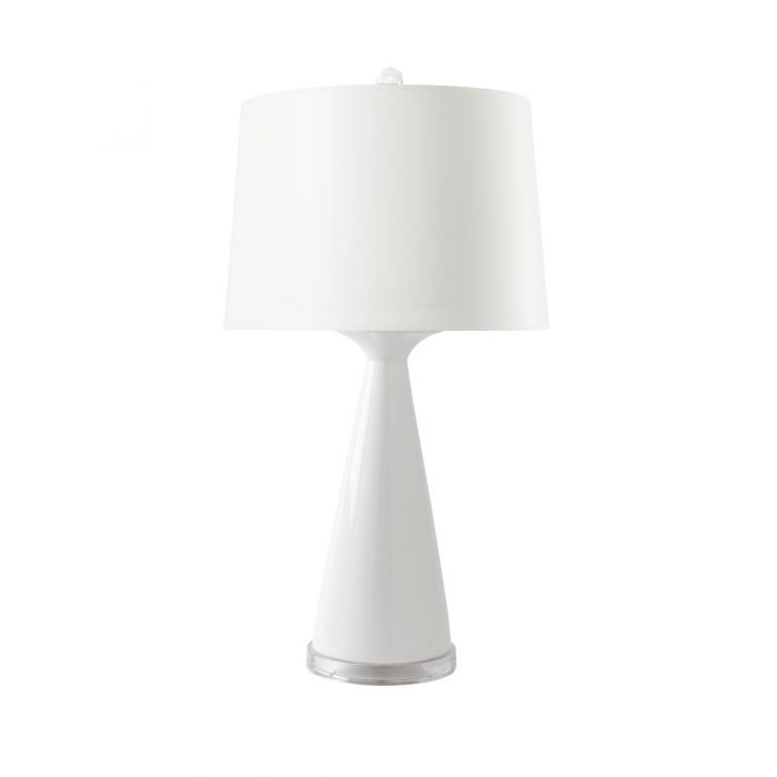 White Cloud Cone Lamp