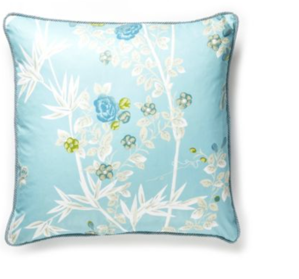 Jardin De Chine Pillow-Ciel